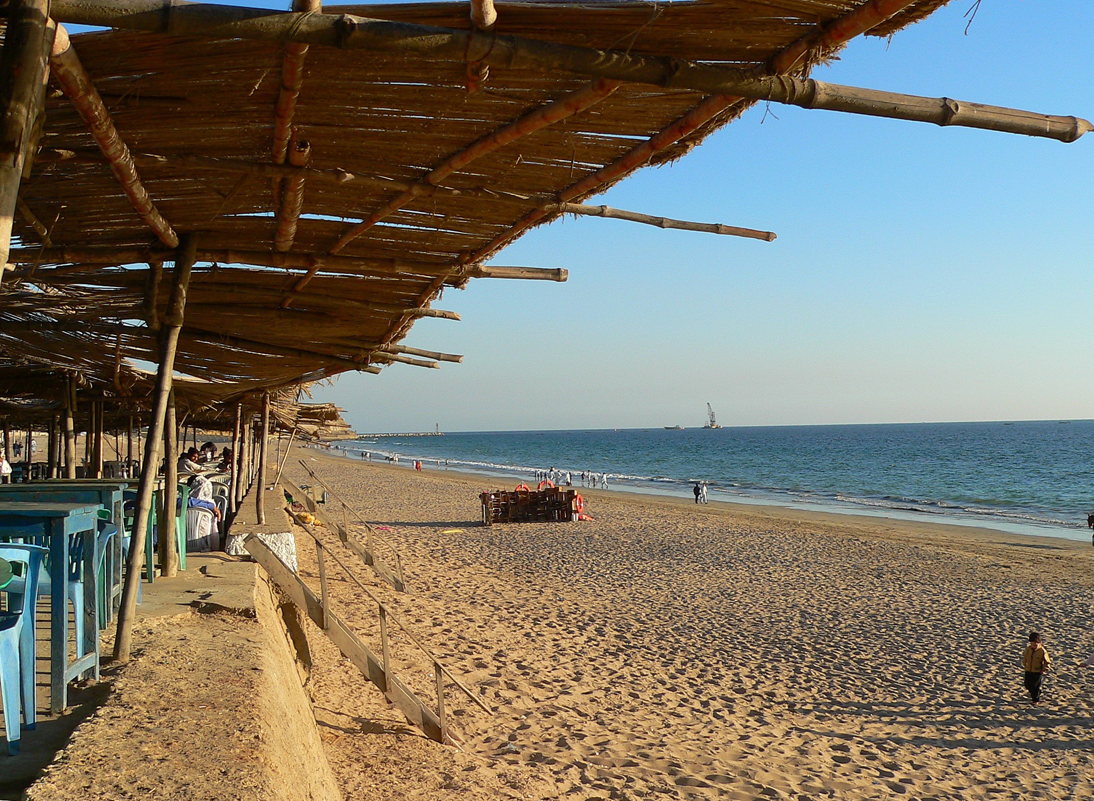 manora beach in Karachi